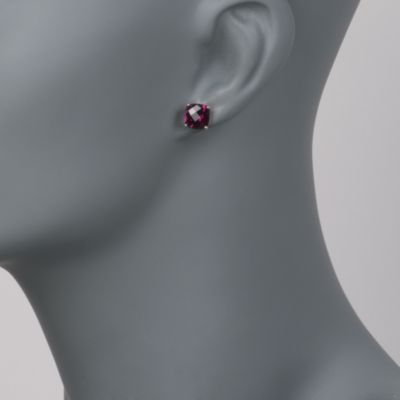 4.40 ct. t.w. Rhodolite Garnet Earrings in 14kt White Gold &mdash; Alt Image 2
