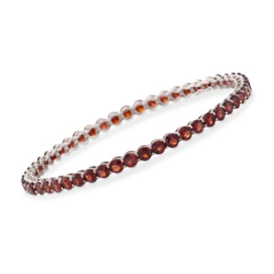 17.00 ct. t.w. Garnet Stackable Bangle Bracelet in Sterling Silver &mdash; Alt Image 1