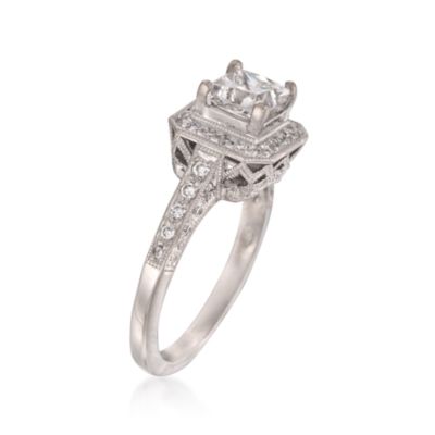 1.63 ct. t.w. Certified Diamond Engagement Ring in 18kt White Gold &mdash; Alt Image 3
