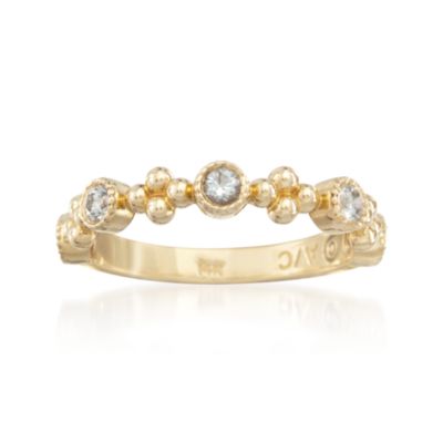 .25 ct. t.w. Diamond Stackable Ring in 14kt Yellow Gold &mdash; Alt Image 1