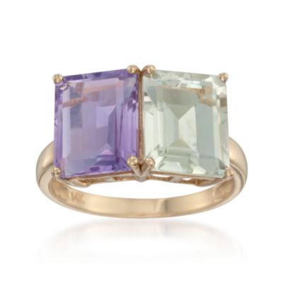 6.50 ct. t.w. Amethyst Ring in 14kt Yellow Gold &mdash; Alt Image 1