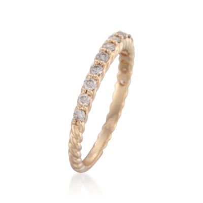 .36 ct. t.w. Diamond Stacking Band in 14kt Yellow Gold &mdash; Alt Image 3