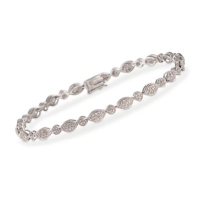 .78 ct. t.w. Diamond Bracelet in 14kt White Gold &mdash; Alt Image 1