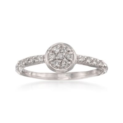 .25 ct. t.w. Diamond Circle Ring in 14kt White Gold &mdash; Alt Image 1