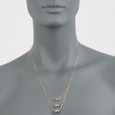 14kt Yellow Gold Triple Tiered Necklace &mdash; Alt Image 4