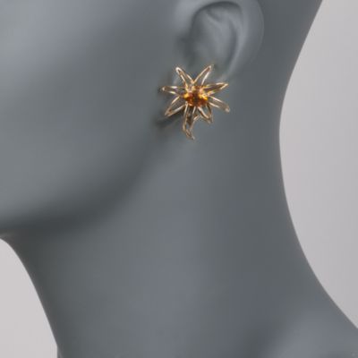 C. 1994 Vintage Tiffany Jewelry 2.35 ct. t.w. Citrine Earrings in 18kt Yellow Gold &mdash; Alt Image 2