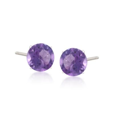 3-Pair Set of 11.20 ct. t.w. Multi-Gem Stud Earrings With .30 ct. t.w. Diamond Earring Jackets in Sterling Silver &mdash; Alt Image 5