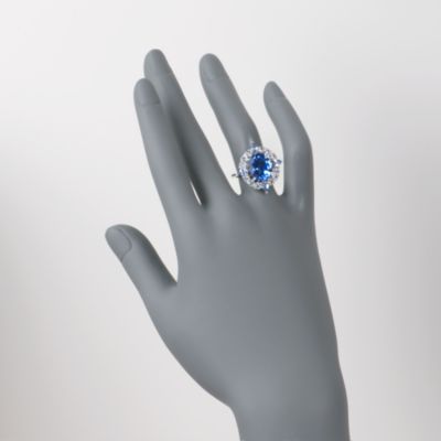 Rock Crystal and 1.35 ct. t.w. Tanzanite Ring in Sterling Silver &mdash; Alt Image 2