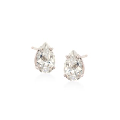 9.65 ct. t.w. Five-Pair Set of CZ Stud Earrings in Sterling Silver &mdash; Alt Image 6