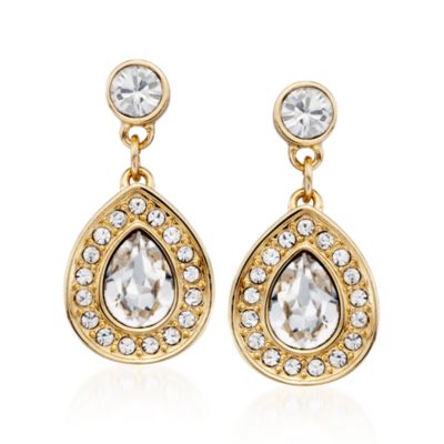 Swarovski Crystal Pendant Necklace and Earring Set. 15.5" &mdash; Alt Image 5