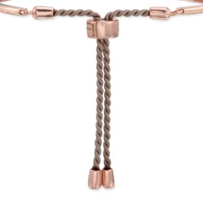 .10 ct. t.w. Diamond Bangle Bracelet in 18kt Rose Gold Over Sterling. 7" &mdash; Alt Image 3