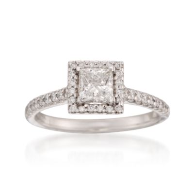 1.03 ct. t.w. Diamond Engagement Ring in 14kt White Gold &mdash; Alt Image 1