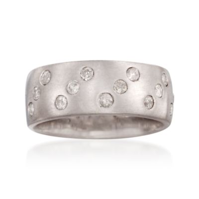 .50 ct. t.w. Diamond-Dotted Ring in Sterling Silver &mdash; Alt Image 1