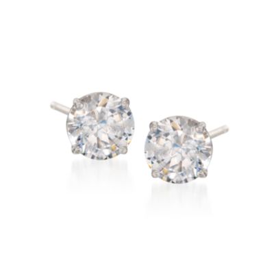 8.80 ct. t.w. CZ Classic Jewelry Set in Sterling Silver. 18" &mdash; Alt Image 5