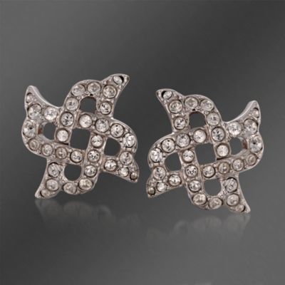 Swarovski Crystal "Diamanta" Earrings &mdash; Alt Image 1