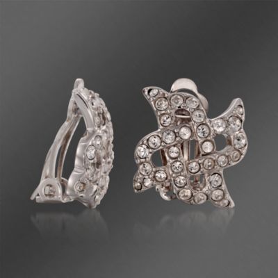 Swarovski Crystal "Diamanta" Earrings &mdash; Alt Image 3