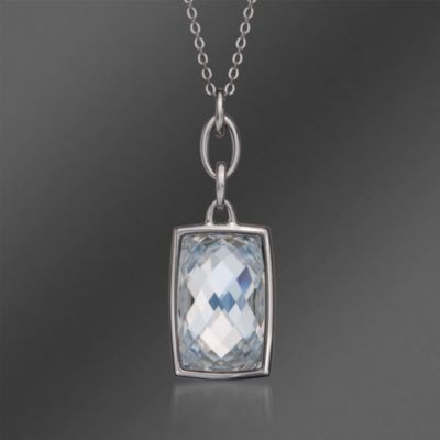 Swarovski Crystal "Nirvana" Pendant Necklace. 14.75" &mdash; Alt Image 1