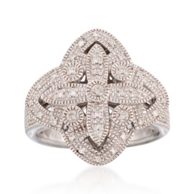.15 ct. t.w. Diamond Ring in Sterling Silver &mdash; Alt Image 1