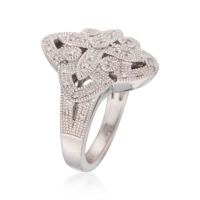 .15 ct. t.w. Diamond Ring in Sterling Silver &mdash; Alt Image 3