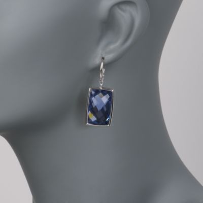 Swarovski Crystal Purple Tanzanite "Nirvana" Drop Earrings &mdash; Alt Image 2