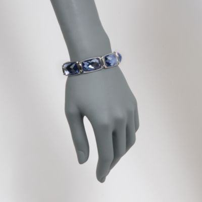 Swarovski Crystal Purple Tanzanite "Nirvana" Bracelet. 7.75" &mdash; Alt Image 2