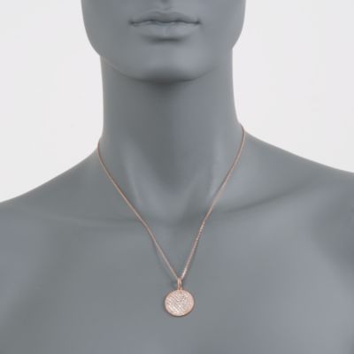 1.80 ct. t.w. Diamond Disc Necklace in 14kt Rose Gold &mdash; Alt Image 3