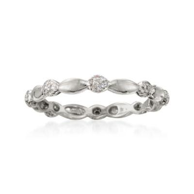 .17 ct. t.w. Diamond Eternity Bands in 14kt White Gold &mdash; Alt Image 1