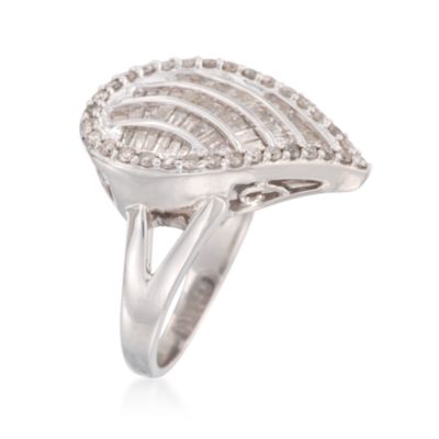 2.05 ct. t.w. Diamond Heart Ring in Sterling Silver &mdash; Alt Image 3