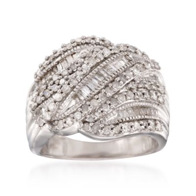 1.20 ct. t.w. Diamond Ring in Sterling Silver &mdash; Alt Image 1