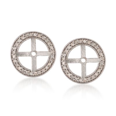 5-Pair of 20.10 ct. t.w. Multi-Gemstone Studs With .40 ct. t.w. Diamond Earring Jackets in Sterling Silver &mdash; Alt Image 4