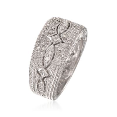 .30 ct. t.w. Diamond Ring in Sterling Silver &mdash; Alt Image 3