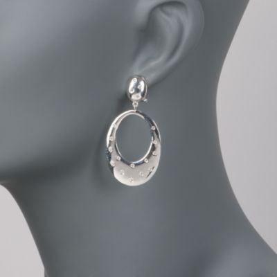 .51 ct. t.w. Diamond Drop Earrings in Sterling Silver &mdash; Alt Image 2