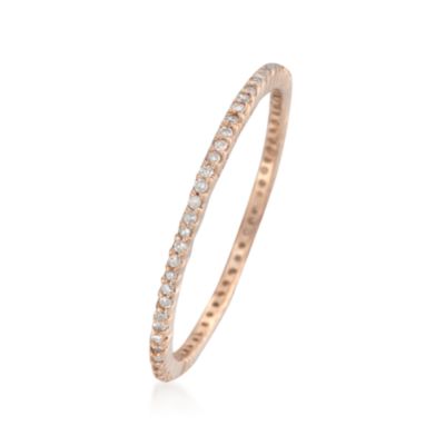 .17 ct. t.w. Diamond Eternity Band Ring in 14kt Rose Gold &mdash; Alt Image 3