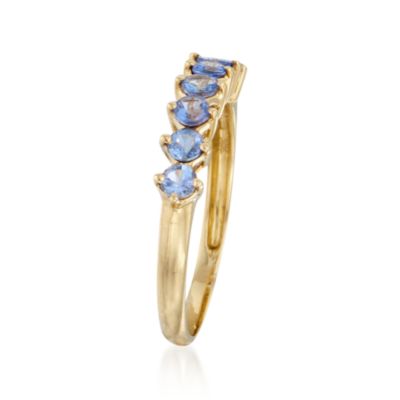 .55 ct. t.w. Tanzanite Ring in 14kt Yellow Gold &mdash; Alt Image 3
