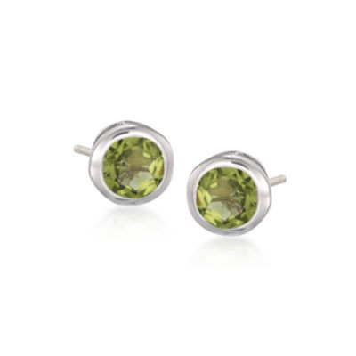 5-Pair Bezel-Set 8.40 ct. t.w. Multi-Gem Stud Earring Set in Sterling Silver &mdash; Alt Image 4