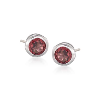 5-Pair Bezel-Set 8.40 ct. t.w. Multi-Gem Stud Earring Set in Sterling Silver &mdash; Alt Image 5