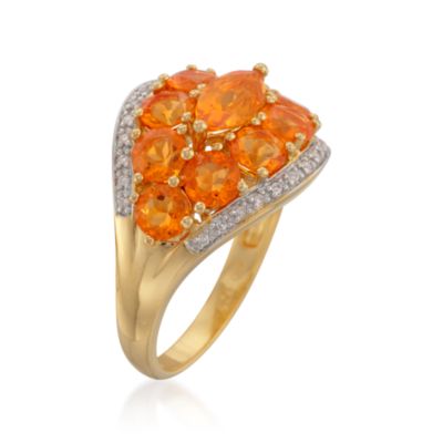 1.90 ct. t.w. Opal Ring With Diamonds in  18kt Over Sterling &mdash; Alt Image 3