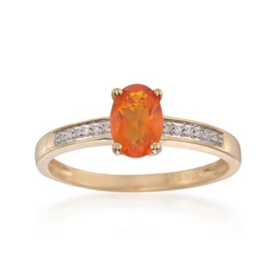 .50 Carat Opal Ring With Diamonds in 18kt Over Sterling Silver. Size 7 &mdash; Alt Image 1