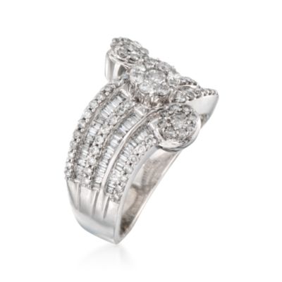 1.48 ct. t.w. Diamond Bypass Ring in 14kt Yellow Gold &mdash; Alt Image 3