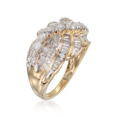 2.00 ct. t.w. Diamond Looped Ring in 14kt Yellow Gold &mdash; Alt Image 3
