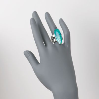 Created Opal Ring in Sterling Silver &mdash; Alt Image 2