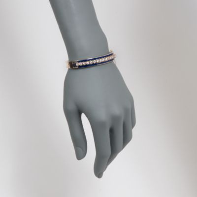 C.1950 Vintage 2.00 ct. t.w. Diamond Bangle Bracelet in 14kt Yellow Gold. 7.5" &mdash; Alt Image 2