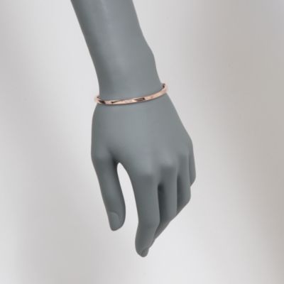 .30 ct. t.w. Diamond Bangle Bracelet in 14kt Over Sterling. 7" &mdash; Alt Image 2