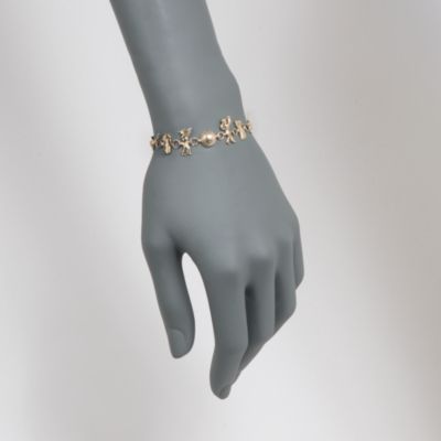 C. 1980 Vintage 14kt Yellow Gold Golf Charm Link Bracelet. 8" &mdash; Alt Image 2