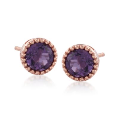 3.40 ct. t.w. Multicolored Amethyst and .10 ct. t.w. Tourmaline Drop Earrings in 18kt Over Sterling &mdash; Alt Image 3