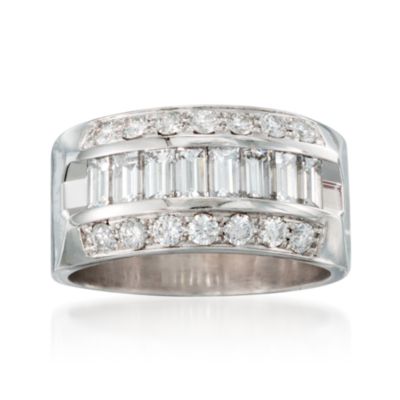 1.37 ct. t.w. Diamond Wedding Ring in 14kt White Gold &mdash; Alt Image 1