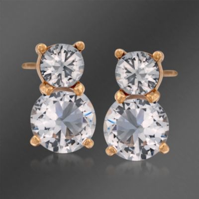Swarovski Crystal "Brilliance" Necklace and Stud Earring Set. 16" &mdash; Alt Image 5