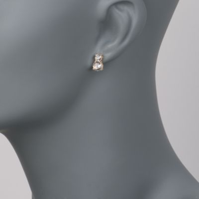 Swarovski Crystal "Brilliance" Necklace and Stud Earring Set. 16" &mdash; Alt Image 6