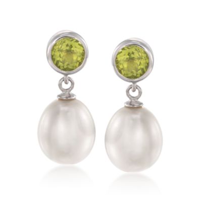 5-Pair Set of 5.20 ct. t.w. Multi-Gem and Pearl Earrings in Sterling Silver &mdash; Alt Image 6