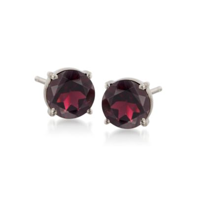 3-Pair Set of 12.30 ct. t.w. Multi-Gem Earrings With Black Diamond Earring Jackets in Sterling Silver &mdash; Alt Image 4